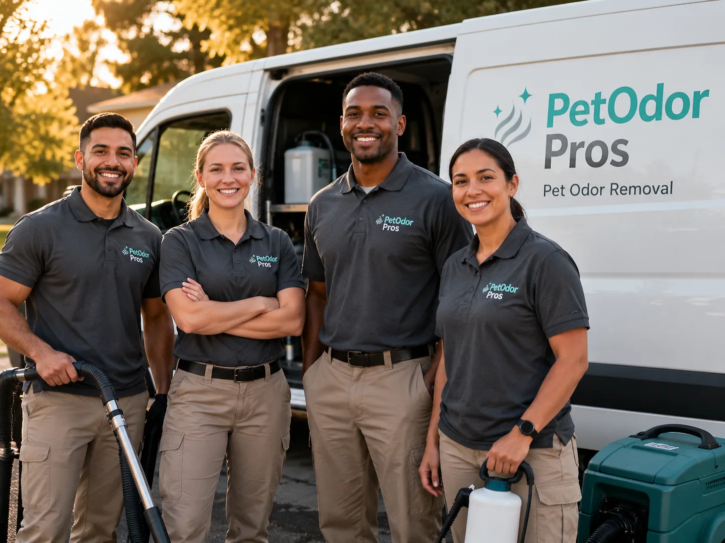 Pet Odor Removal team serving Easton, PA